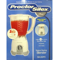 Proctor Silex White Blender 8 Speed